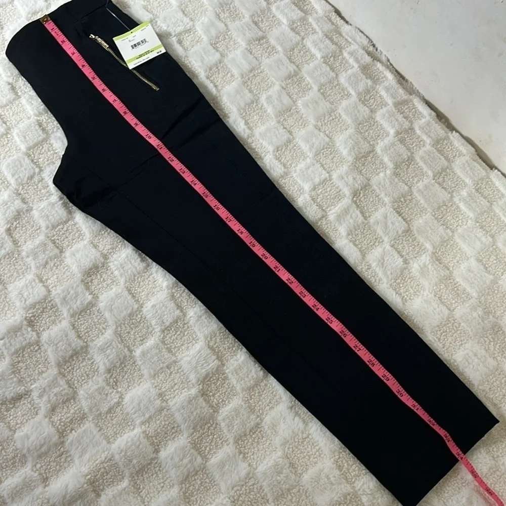 Anne Klein Womens 4P‎ Black High Waist Stretch Legging Pants Workwear NWT
